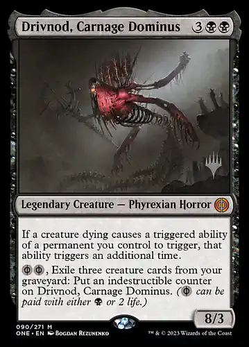 Drivnod, Carnage Dominus - one Spoiler