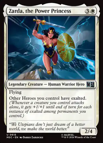 Zarda, the Power Princess - msc Spoiler
