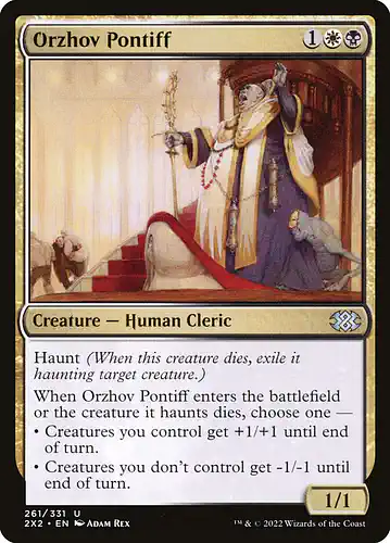Orzhov Pontiff - 2x2 Spoiler