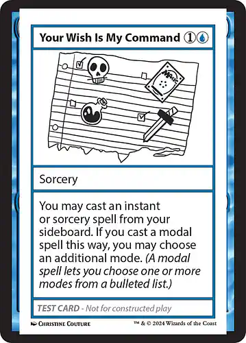 Your Wish Is My Command - mb2 Spoiler
