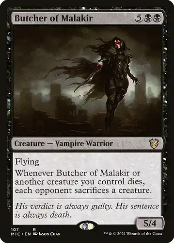 Butcher of Malakir - mic Spoiler