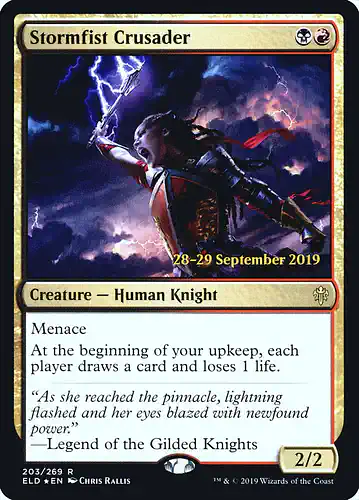 Stormfist Crusader - eld Spoiler