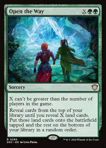 Open the Way - soc Spoiler