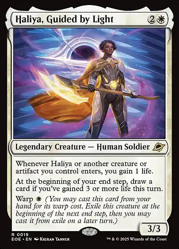 Haliya, Guided by Light - eoe Spoiler