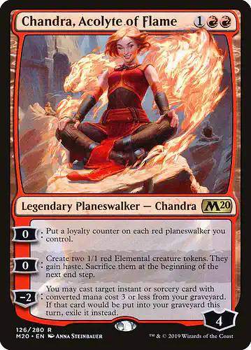 Chandra, Acolyte of Flame - m20 Spoiler