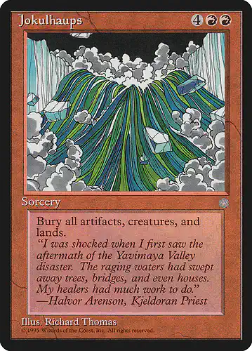 Jokulhaups - ice Spoiler