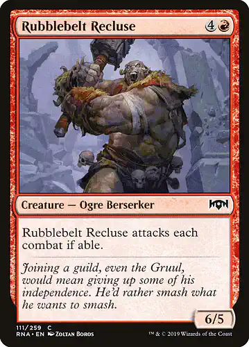 Rubblebelt Recluse - rna Spoiler
