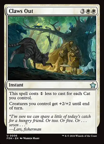 Claws Out - fdn Spoiler