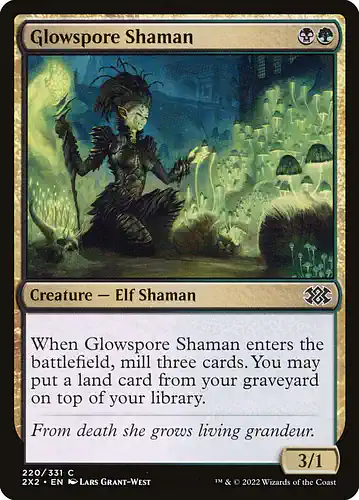 Glowspore Shaman - 2x2 Spoiler
