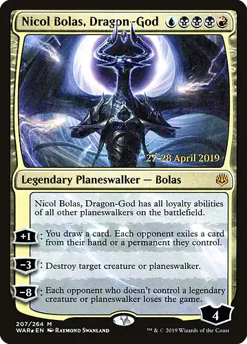 Nicol Bolas, Dragon-God - war Spoiler