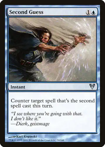 Second Guess - avr Spoiler