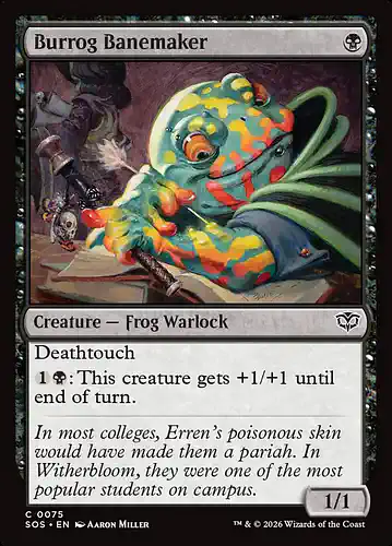 Burrog Banemaker - sos Spoiler