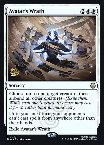 Avatar's Wrath - tla Spoiler
