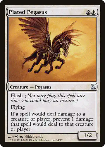 Plated Pegasus - tsp Spoiler