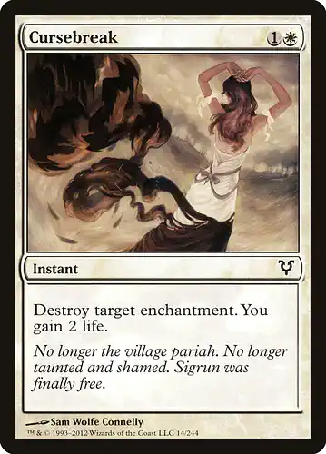 Cursebreak - avr Spoiler