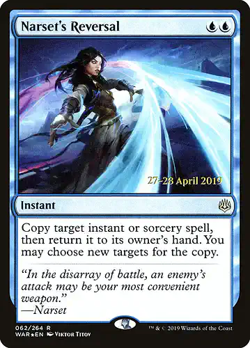 Narset's Reversal - war Spoiler