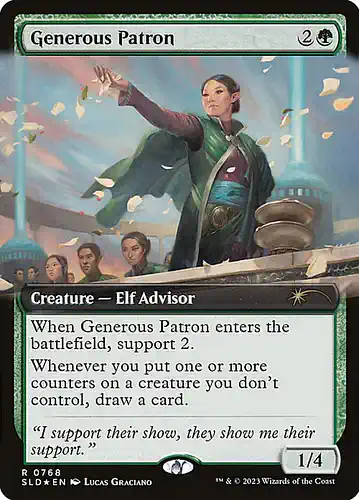 Generous Patron - sld Spoiler