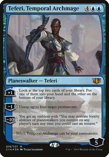 Teferi, Temporal Archmage - c14 Spoiler