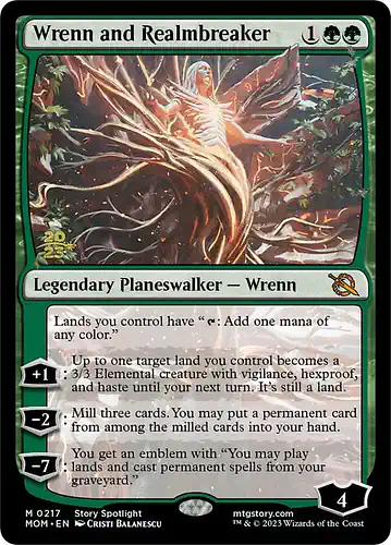 Wrenn and Realmbreaker - mom Spoiler