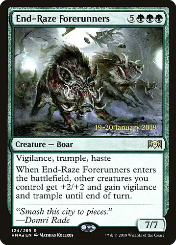 End-Raze Forerunners - rna Spoiler