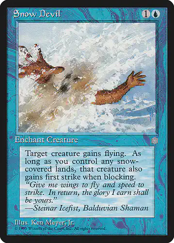 Snow Devil - ice Spoiler