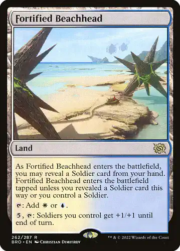 Fortified Beachhead - bro Spoiler