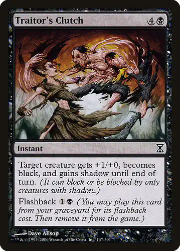 Traitor's Clutch - tsp Spoiler