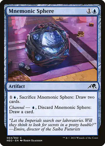Mnemonic Sphere - neo Spoiler