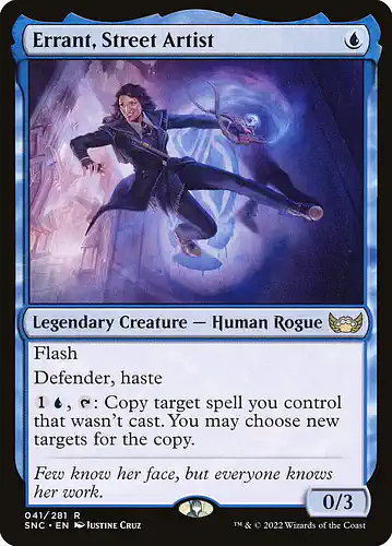 Errant, Street Artist - snc Spoiler