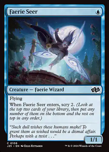 Faerie Seer - j25 Spoiler