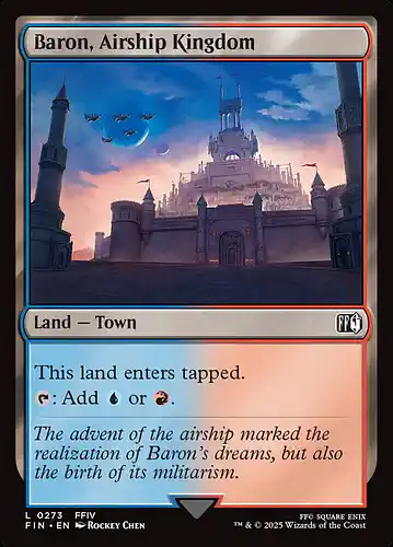 Baron, Airship Kingdom - fin Spoiler