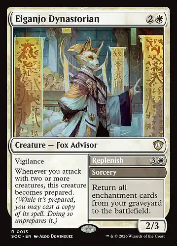 Eiganjo Dynastorian - soc Spoiler