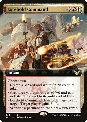Lorehold Command - stx Spoiler
