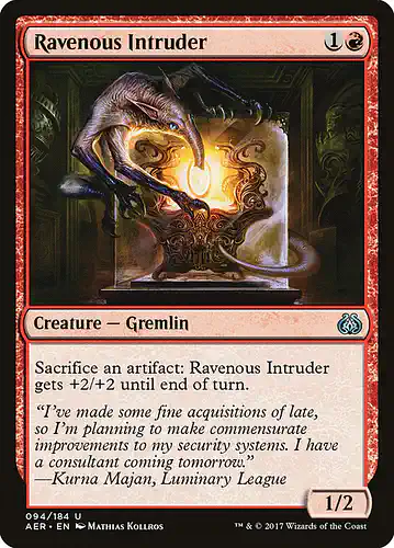 Ravenous Intruder - aer Spoiler