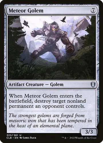 Meteor Golem - clb Spoiler