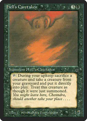 Hell's Caretaker - leg Spoiler