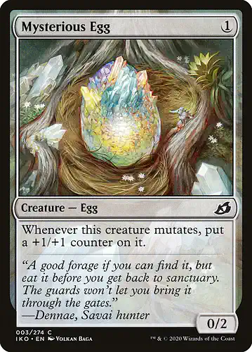 Mysterious Egg - iko Spoiler