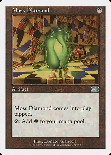 Moss Diamond - 6ed Spoiler