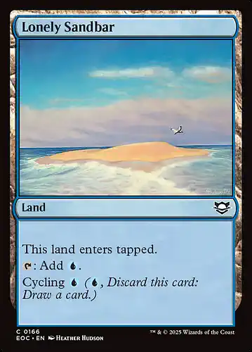 Lonely Sandbar - eoc Spoiler