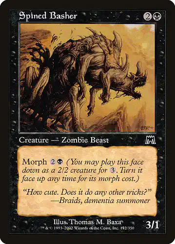 Spined Basher - ons Spoiler