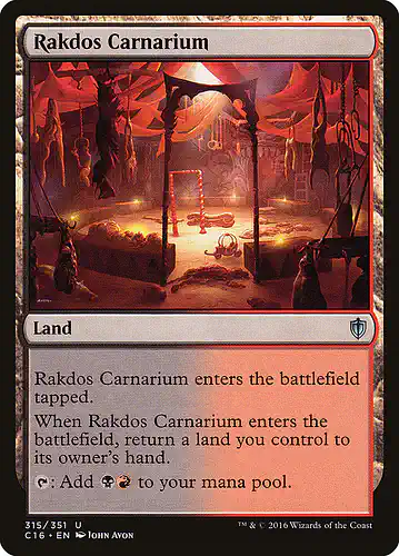 Rakdos Carnarium - c16 Spoiler