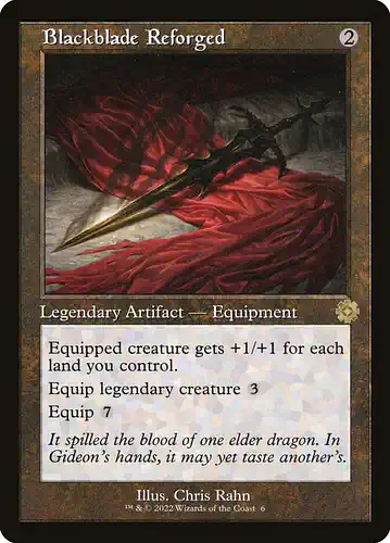 Blackblade Reforged - brr Spoiler
