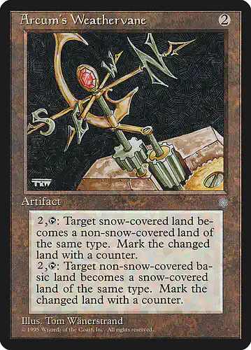Arcum's Weathervane - ice Spoiler
