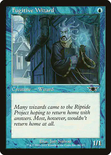 Fugitive Wizard - lgn Spoiler
