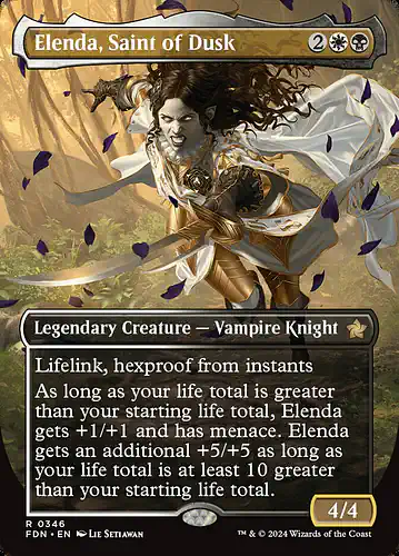 Elenda, Saint of Dusk - fdn Spoiler
