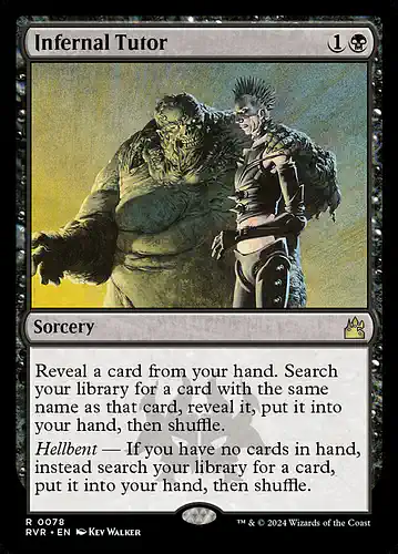 Infernal Tutor - rvr Spoiler