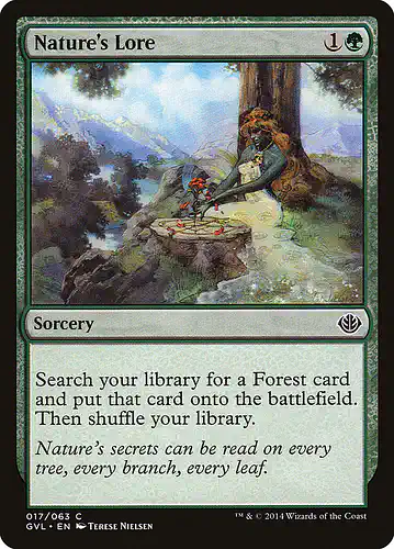 Nature's Lore - gvl Spoiler
