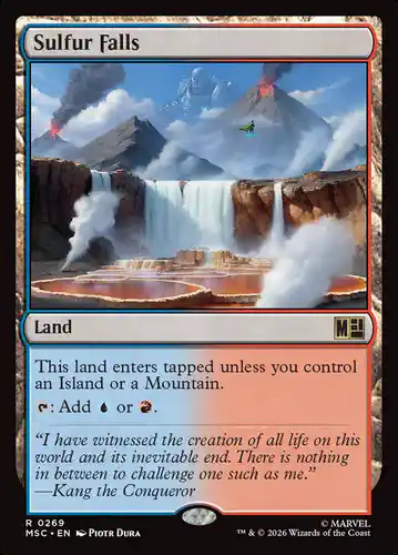 Sulfur Falls - msc Spoiler