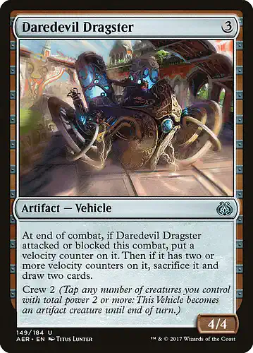 Daredevil Dragster - aer Spoiler