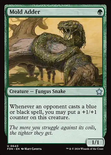Mold Adder - fdn Spoiler